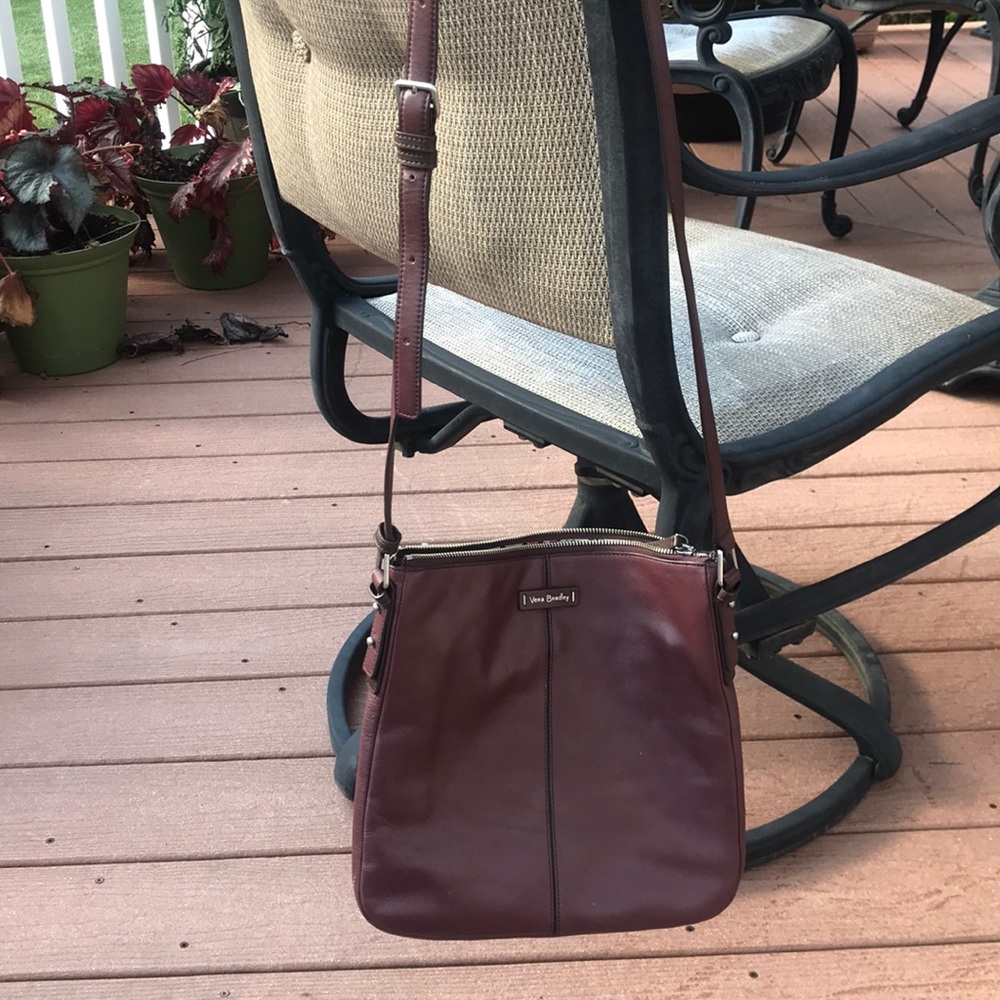 Burgundy Vera Bradley Crossbody